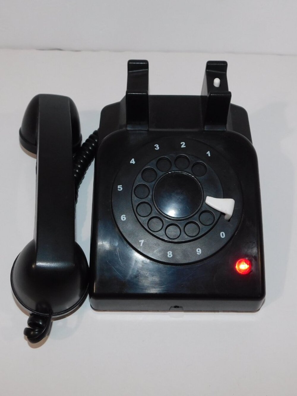 RARE Gemmy Scream Ghost Face Talking Black Telephone Phone Prop Spirit Halloween - Picture 5 of 11